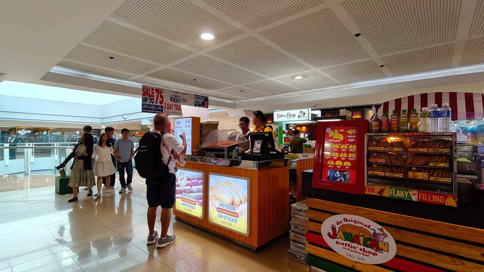 HOTDOG ON STICKS in SM Megamall